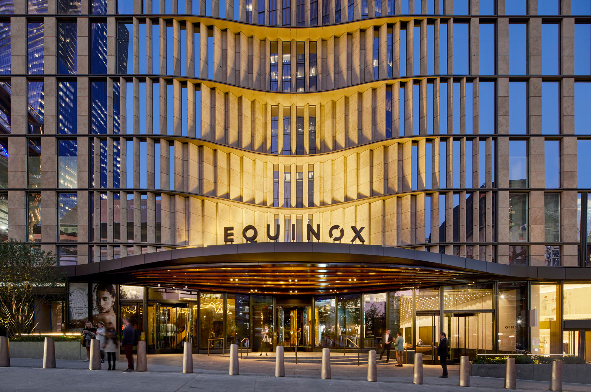 Equinox Hotel entrance