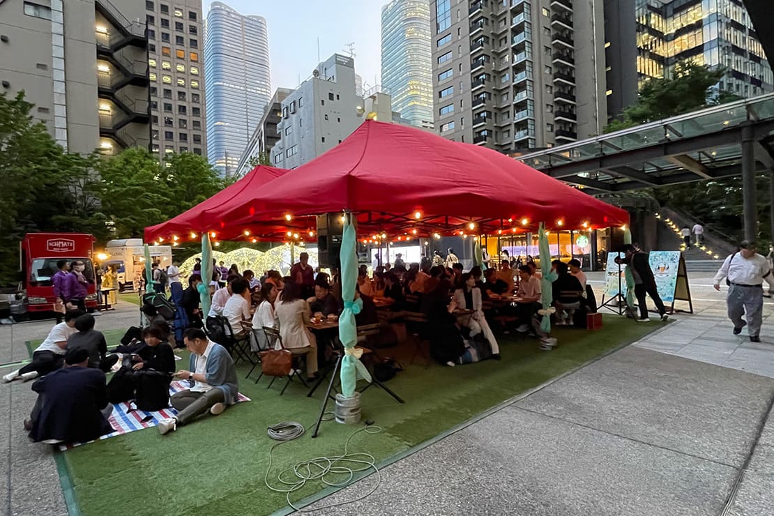 連日大盛況だった『神谷町オクトーバーフェスト』